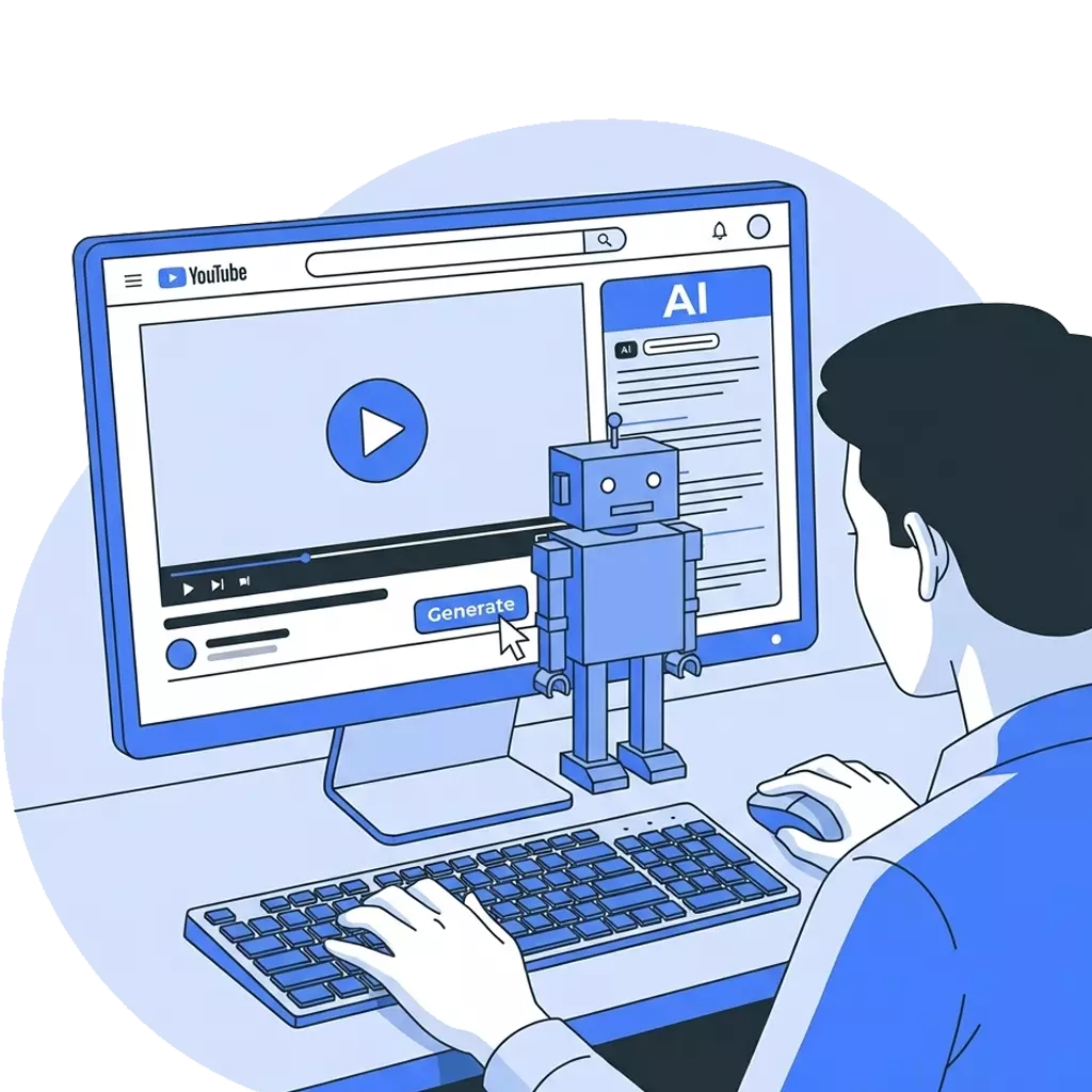 feature2: AI video summarizer