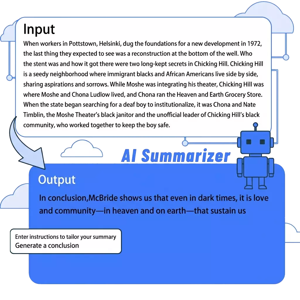 feature4: AI text summarizer